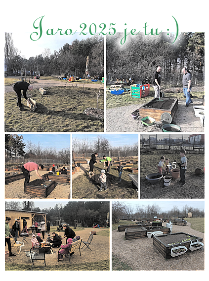 Sezóna v komunitní zahradě Praha 13 začala 23.3.2025