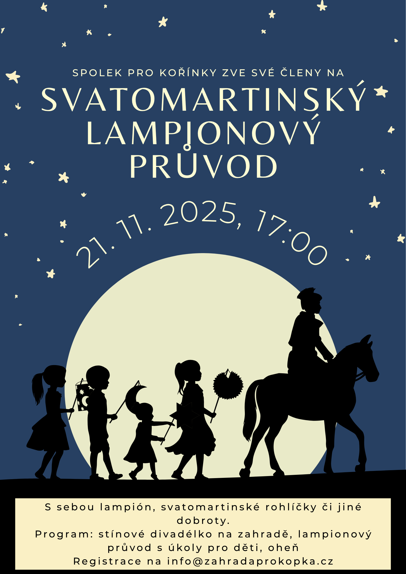 Svatomartinský lampiónový průvod