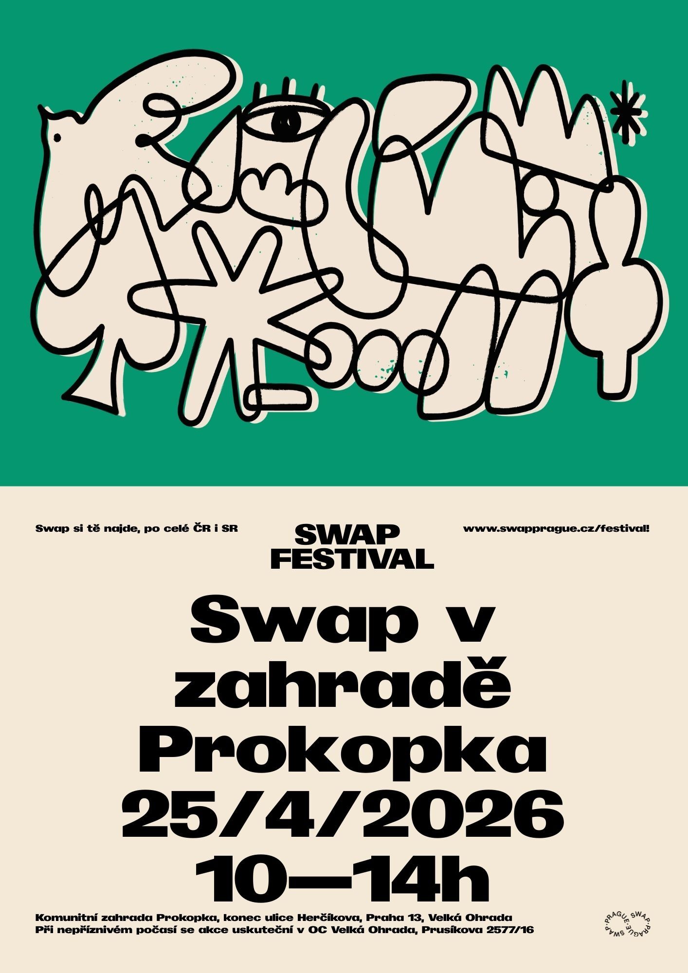 Swap oblečení - bazar oblečení v zahradě Prokopka