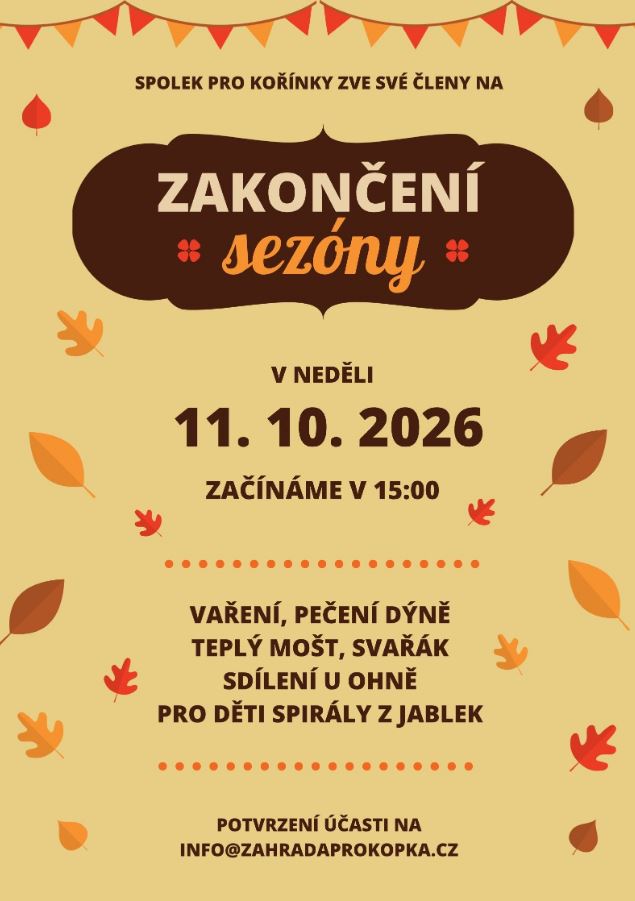 AKCE - Ukončení sezony 2026 Prokopka